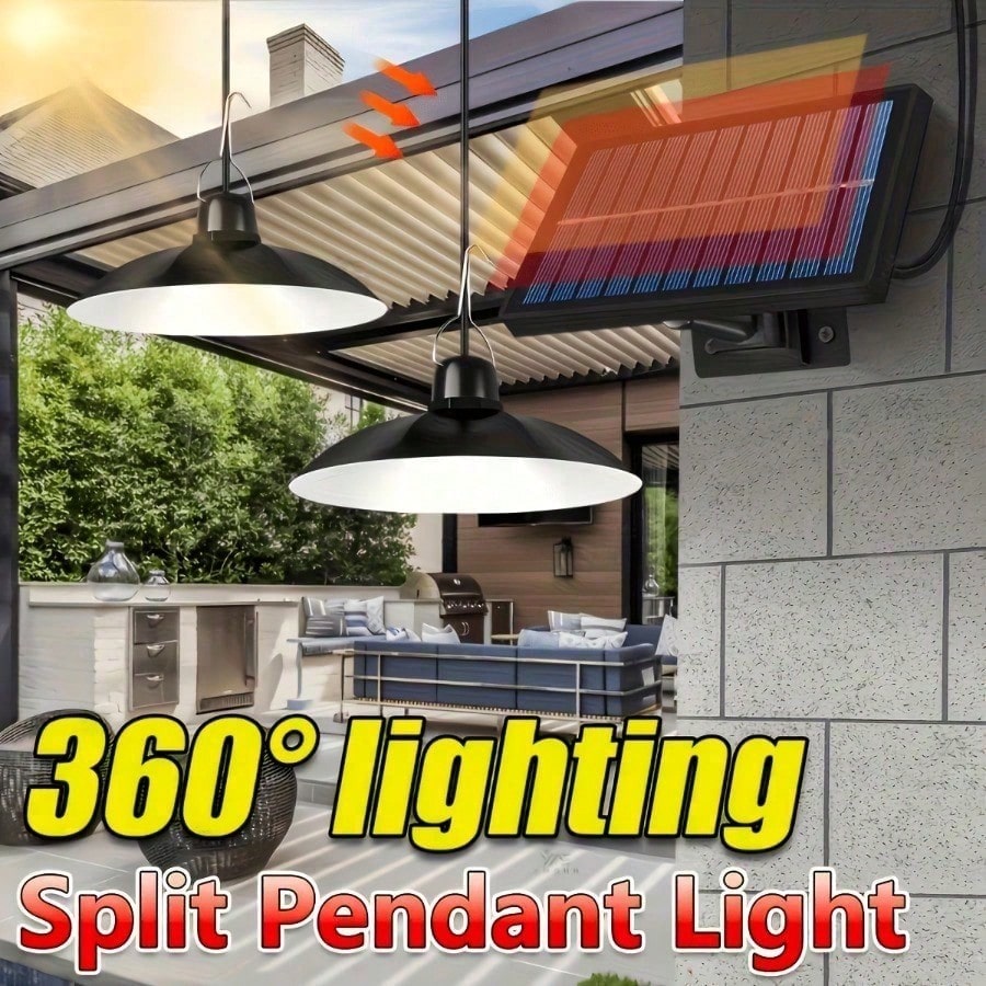 Outdoor Power For Gazebo - Solar Roof Light, Suitable for Both