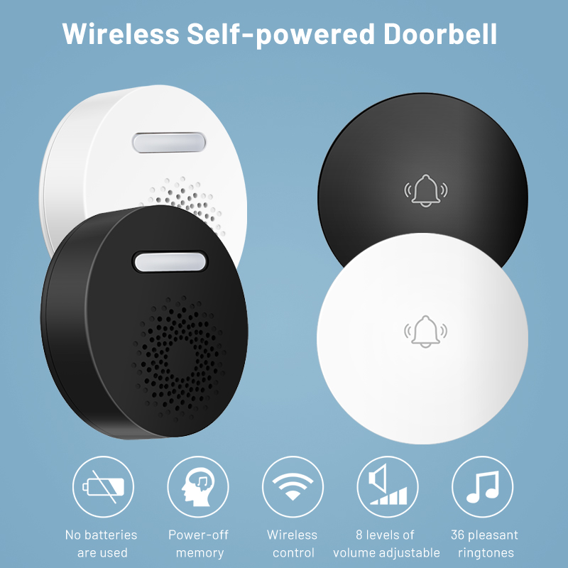 Outdoor Power Plug In - Wireless Doorbell No Battery required EU/US