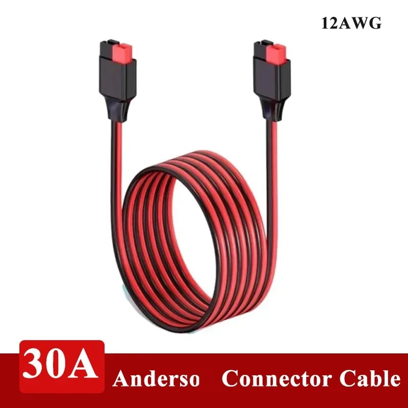 Outdoor Power Plug In - 30A Plug Connector Cable Male to