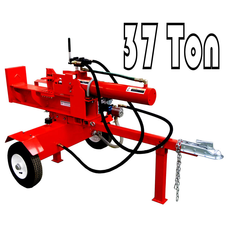 High Quality 37ton Industrial  - Log Splitter Electric recension och pris