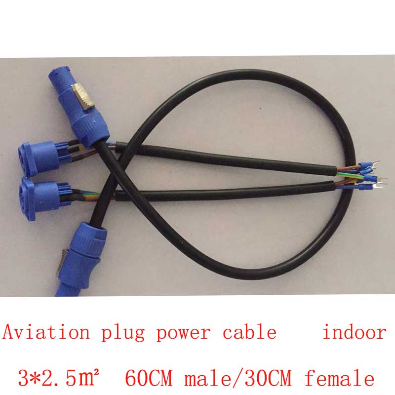 Aviation Plug Power Cable 3X2. - Outdoor Power Plug In recension och pris