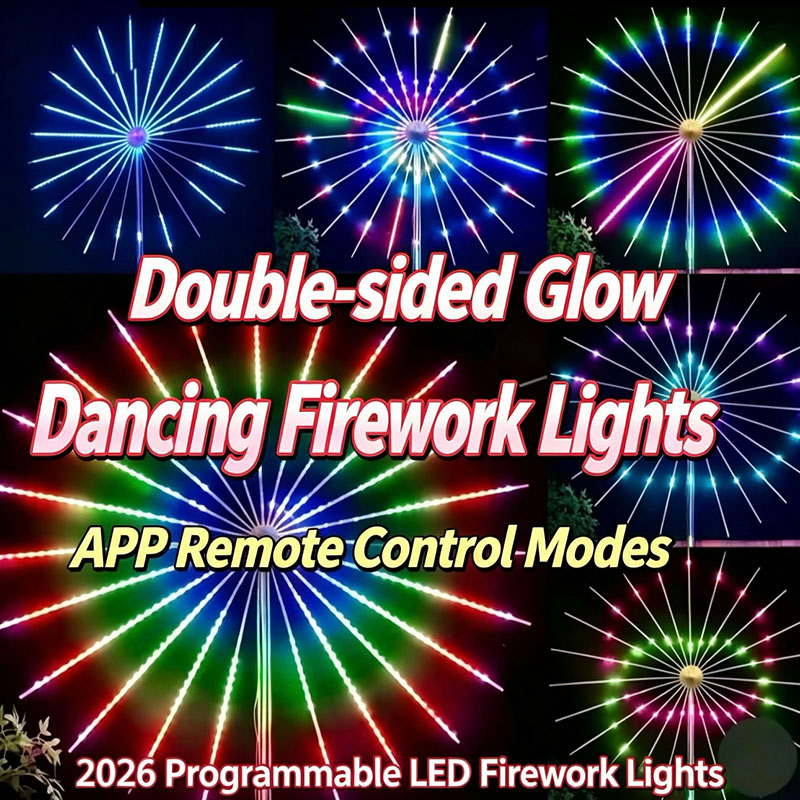 USB Powered RGBIC Firework LED - Outdoor Usb Power Strip recension och pris