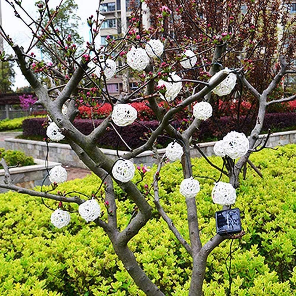 Solar Globe String Light Outdo - Outdoor Power For Gazebo recension och pris