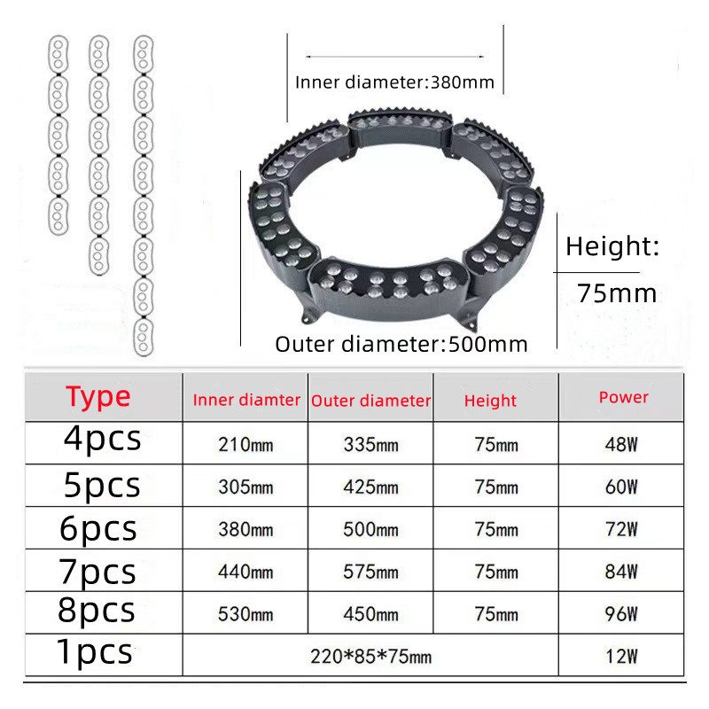 1PCS 12W LED Landscape Tree Li - Outdoor Power For Gazebo recension och pris