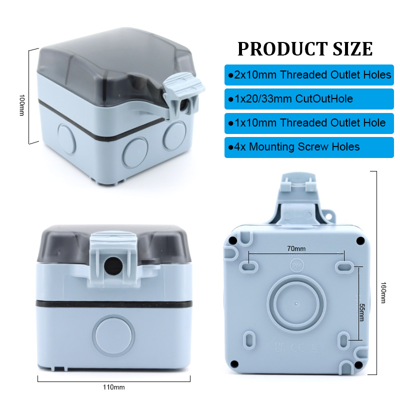 Outdoor Power Outlet Box Water - Outdoor Power Plug In recension och pris