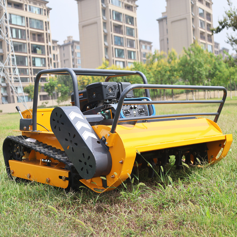 Remote-controlled lawnmower, p - Outdoor Power Mowers recension och pris