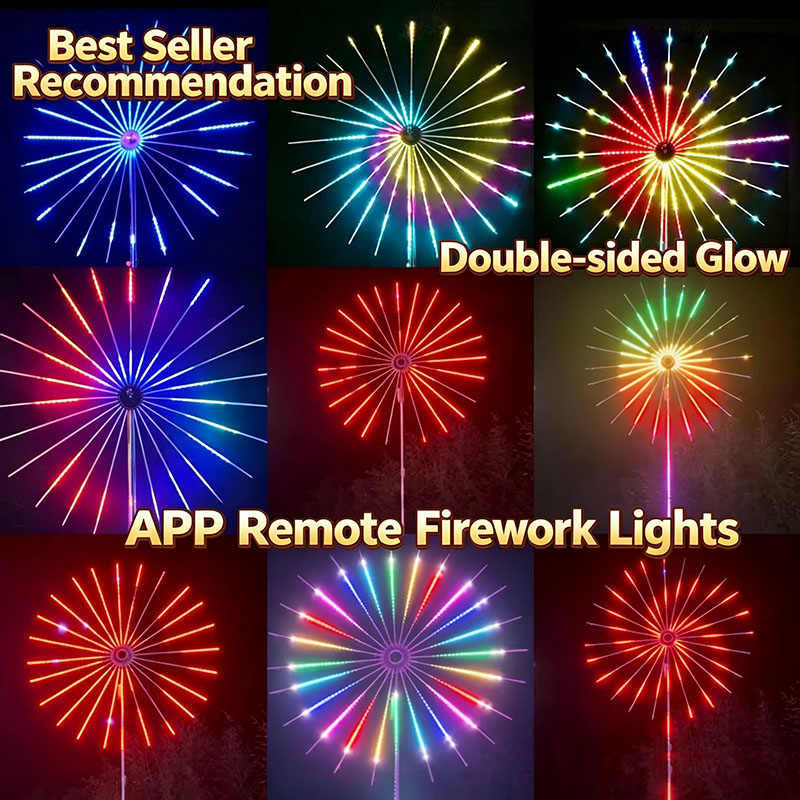 USB Powered RGBIC Firework LED - Outdoor Usb Power Strip recension och pris
