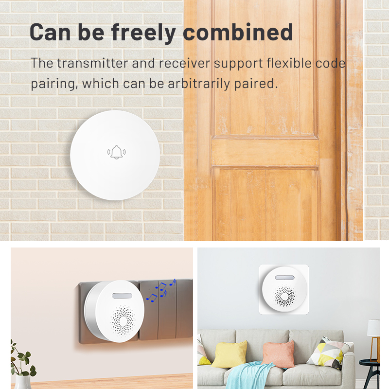 Wireless Doorbell No Battery   - Outdoor Power Plug In recension och pris