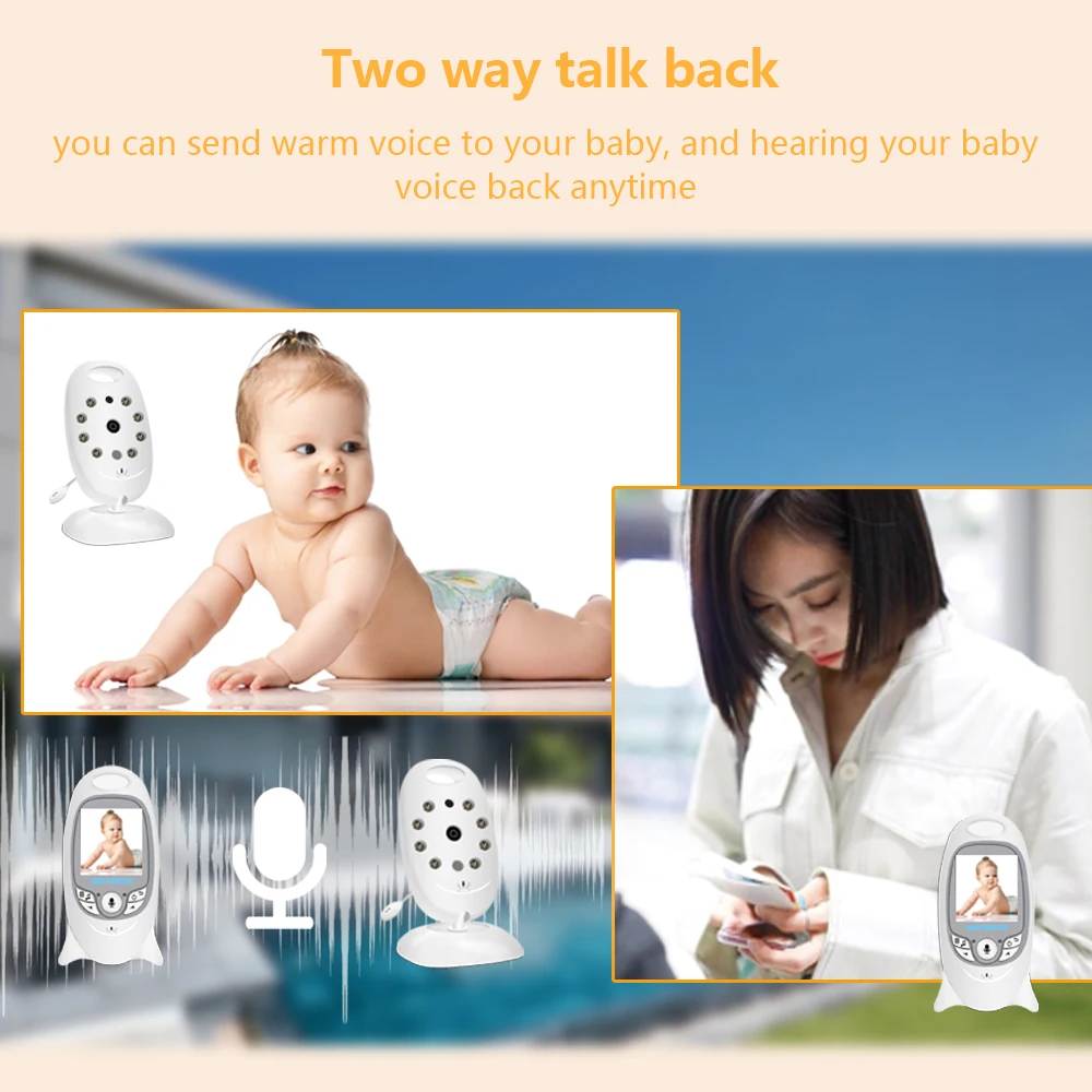 VB601 Electronic Baby Monitor  - Outdoor Power Plug In recension och pris