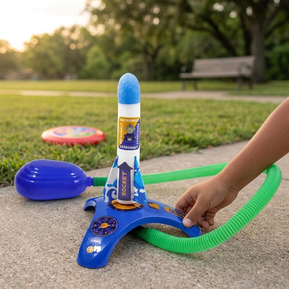 Air Rocket Foot Pump Launcher  - Outdoor Power And Pedal recension och pris
